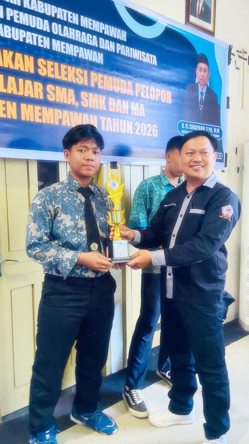 Siswa MAN Mempawah Raih Juara 2 Pemuda Pelopor  Bidang Sosial Budaya dan Agama Tingkat Kabupaten