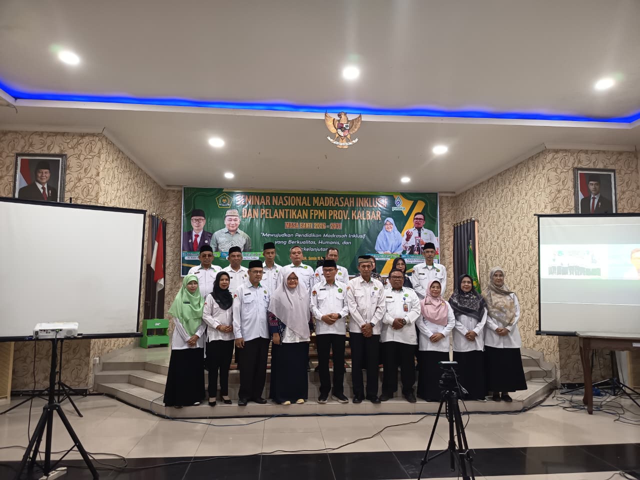 Kepala MAN Mempawah di lantik pada Forum Pendidik Madrasah Inklusif Kalimantan Barat Periode 2026–2031 Resmi Digelar