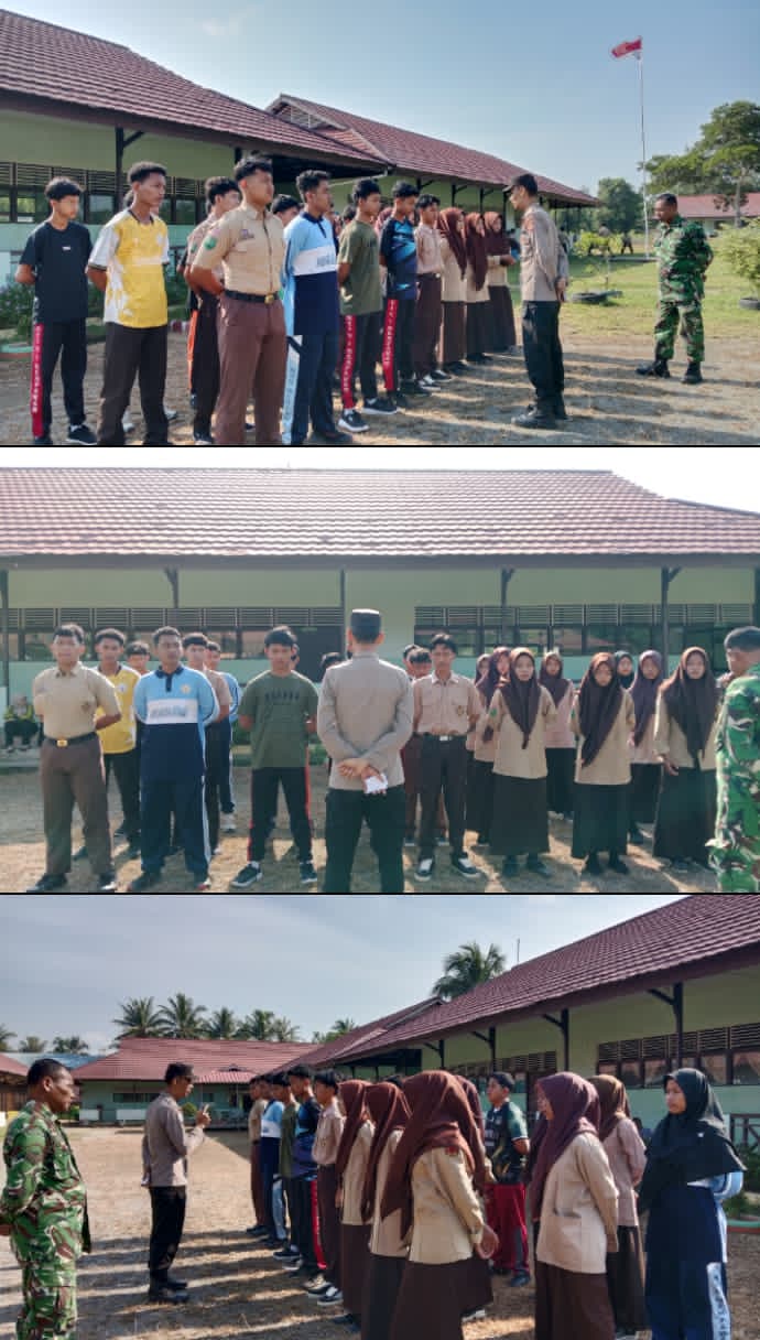 Siswa MAN Mempawah Ikuti Seleksi Calon Anggota Paskibra Tingkat Kecamatan Mempawah Timur Tahun 2026
